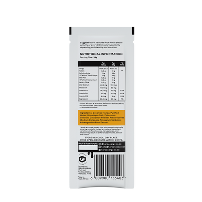 Hero Natural Energy Gel